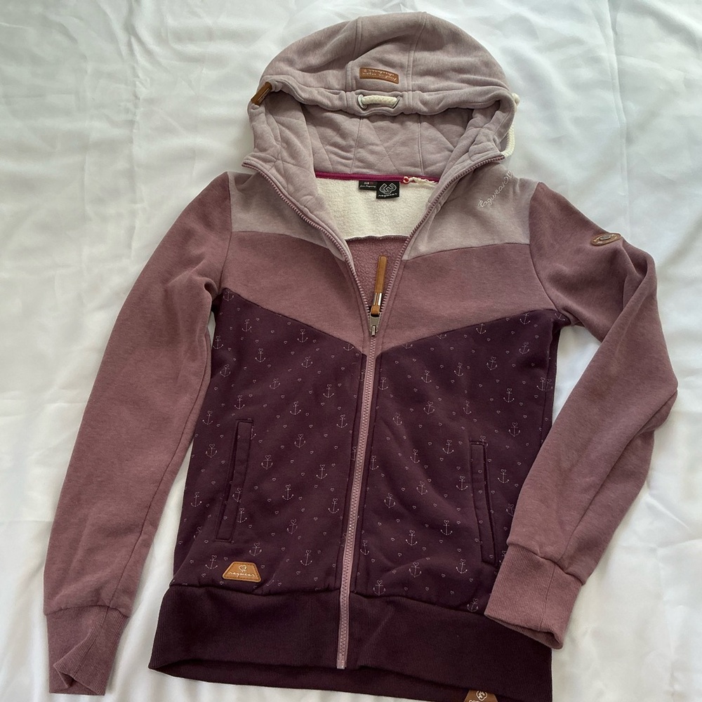 Stylish Two-Tone Hoodie ragwear
